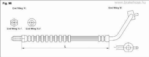 KK95KFT FT4676 - Flexible de frein cwaw.fr