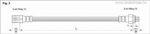 KK95KFT FT8624 - Flexible de frein cwaw.fr