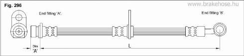 KK95KFT FT5183 - Flexible de frein cwaw.fr