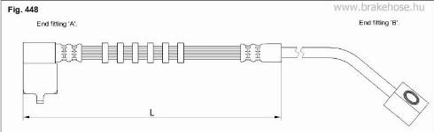 KK95KFT FT6236 - Flexible de frein cwaw.fr