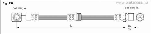 KK95KFT FT2814 - Flexible de frein cwaw.fr