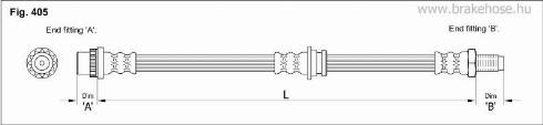 KK95KFT FT0626 - Flexible de frein cwaw.fr