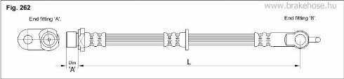 KK95KFT FT0011 - Flexible de frein cwaw.fr