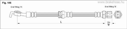 KK95KFT FT0192 - Flexible de frein cwaw.fr