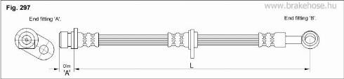 KK95KFT FT0494 - Flexible de frein cwaw.fr