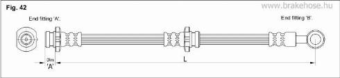 KK95KFT FT0705 - Flexible de frein cwaw.fr