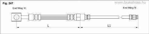 KK95KFT FT6212 - Flexible de frein cwaw.fr