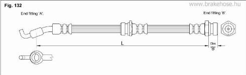 KK95KFT FT4061 - Flexible de frein cwaw.fr