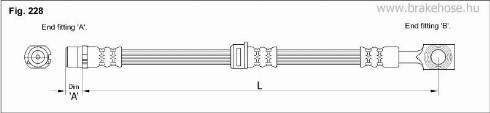 KK95KFT FT3679 - Flexible de frein cwaw.fr