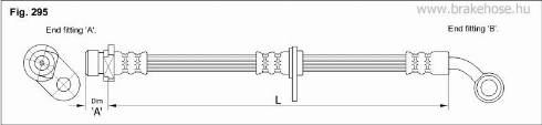 KK95KFT FT0299 - Flexible de frein cwaw.fr