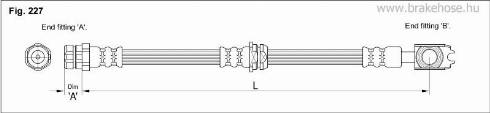 KK95KFT FT0352 - Flexible de frein cwaw.fr