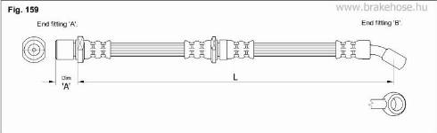 KK95KFT FT0506 - Flexible de frein cwaw.fr