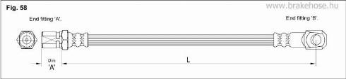 KK95KFT FT8316 - Flexible de frein cwaw.fr