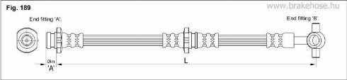 KK95KFT FT1966 - Flexible de frein cwaw.fr