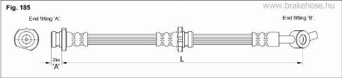 KK95KFT FT1967 - Flexible de frein cwaw.fr