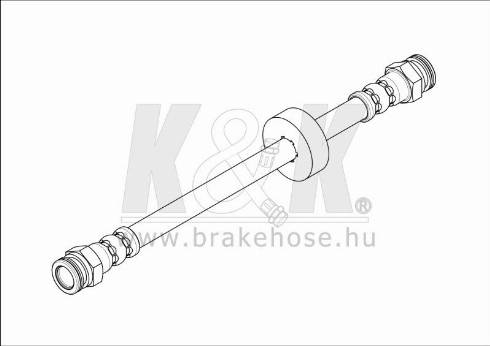 KK95KFT FT1620 - Flexible de frein cwaw.fr