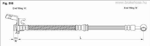 KK95KFT FT1048 - Flexible de frein cwaw.fr