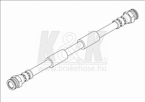 KK95KFT FT1806 - Flexible de frein cwaw.fr