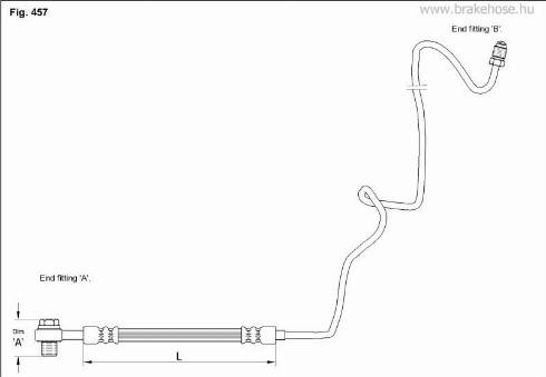 KK95KFT FT1354 - Flexible de frein cwaw.fr