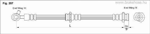 KK95KFT FT2536 - Flexible de frein cwaw.fr