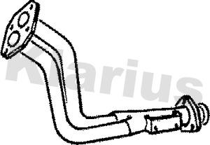 Klarius 110005 - Tuyau d'échappement cwaw.fr