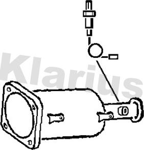 Klarius 390192 - Filtre à particules / à suie, échappement cwaw.fr