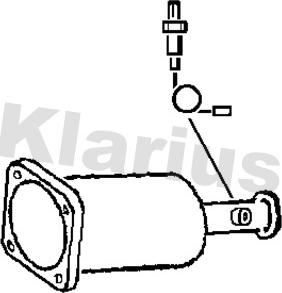 Klarius 390110 - Filtre à particules / à suie, échappement cwaw.fr