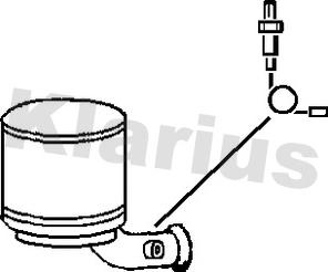 Klarius 399041 - Filtre à particules / à suie, échappement cwaw.fr