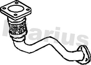 Klarius 301918 - Tuyau d'échappement cwaw.fr