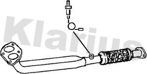 Klarius 301118 - Tuyau d'échappement cwaw.fr