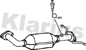 Klarius 311912 - Catalyseur cwaw.fr