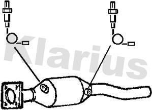 Klarius 311535 - Catalyseur cwaw.fr