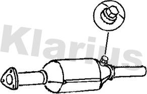 Klarius 311174 - Catalyseur cwaw.fr