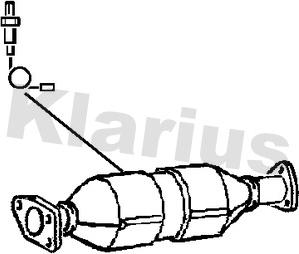 Klarius 311836 - Catalyseur cwaw.fr