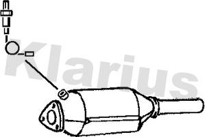 Klarius 311258 - Catalyseur cwaw.fr