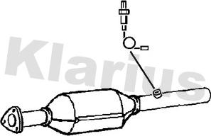 Klarius 312842 - Catalyseur cwaw.fr