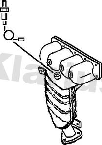 Klarius 322544 - Catalyseur cwaw.fr