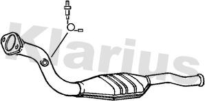 Klarius 380408 - Catalyseur cwaw.fr