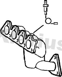 Klarius 380403 - Catalyseur cwaw.fr