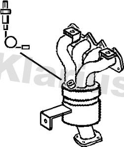 Klarius 380508 - Catalyseur cwaw.fr