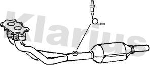 Klarius 380821 - Catalyseur cwaw.fr