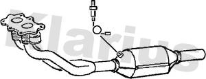 Klarius 380335 - Catalyseur cwaw.fr