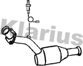 Klarius 324131 - Filtre à particules / à suie, échappement cwaw.fr