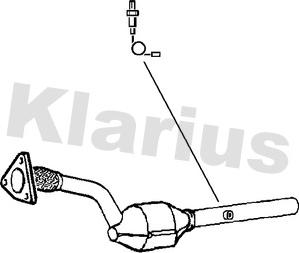 Klarius 321969 - Catalyseur cwaw.fr