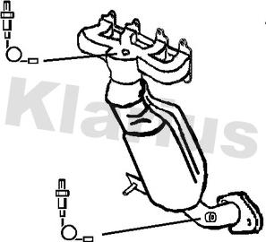 Klarius 321975 - Catalyseur cwaw.fr