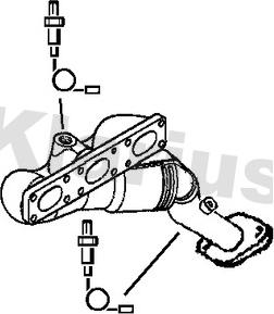 Klarius 321568 - Catalyseur cwaw.fr