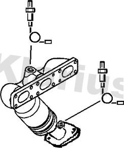 Klarius 321567 - Catalyseur cwaw.fr