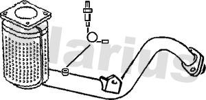 Klarius 321524 - Catalyseur cwaw.fr