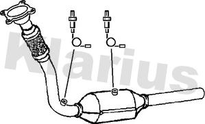 Klarius 321646 - Catalyseur cwaw.fr