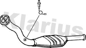 Klarius 321022 - Catalyseur cwaw.fr